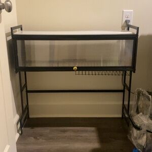 Dish Drainer Rack/Storage with Door